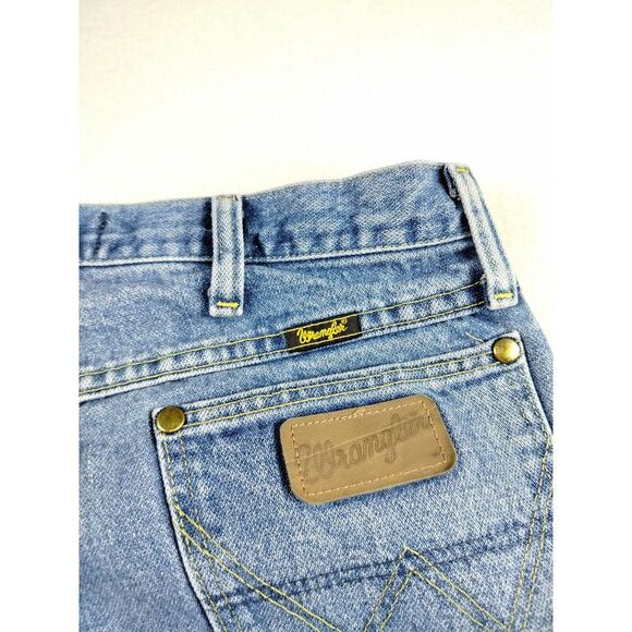 Wrangler Jeans Men's 35‎x32 Blue George Strait Collection Westerncore Cowboycore - Picture 7 of 14